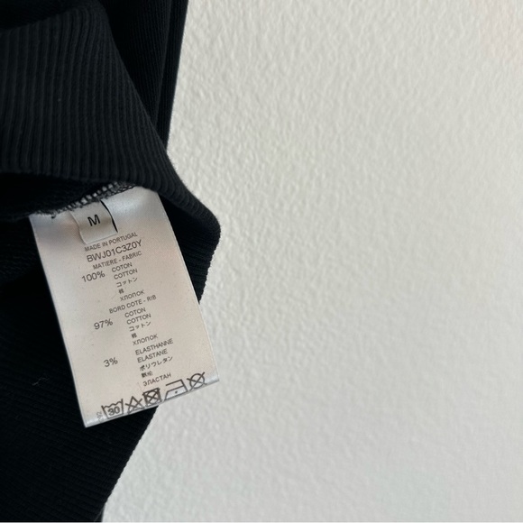 Givenchy Black Distressed Hoodie with Front Pocket - Picture 4 of 5